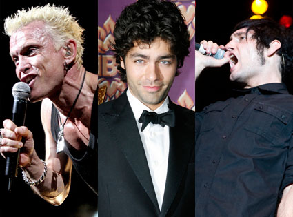Billy Idol, Adrian Grenier, The Bravery Billy Idol, Adrian Grenier, The Bravery